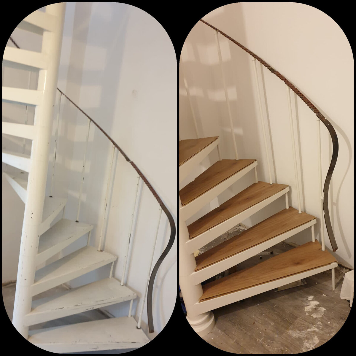 Tischlerarbeiten für Treppe von JV-Montagen
